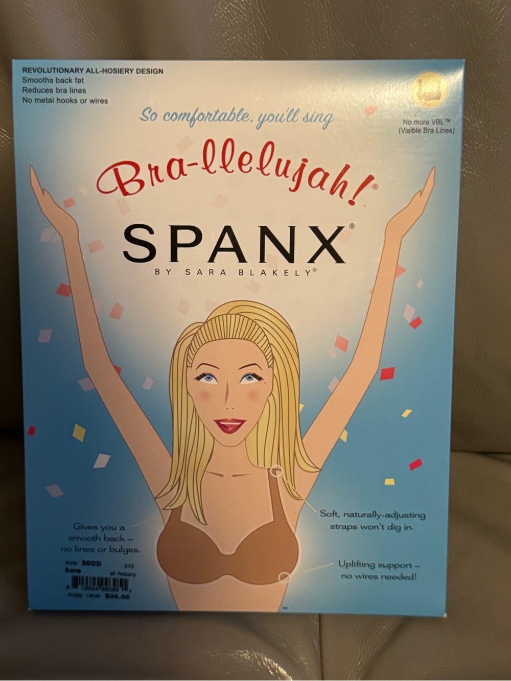 SPANX Bra-illelujah! Seamless Bra Bare color